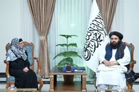 گفت‌وگوی امیرخان متقی با مقام صلیب سرخ درباره نیازهای بشردوستانه افغانستان