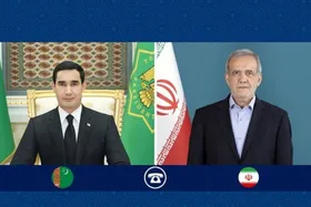 گفت&zwnj;وگوی تلفنی پزشکیان با رئیس&zwnj;جمهور ترکمنستان