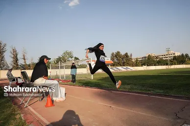 گزارش تصویری | رقابت‌های دوومیدانی قهرمانی نوجوانان دختر کشور در مشهد