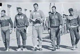 قاب خاطره | پهلوانان کشتی خراسان در دهه ۴۰