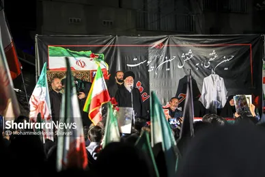 گزارش تصویری | وداع با پیکر مطهر پرستار شهید «حسین عشقی» در مشهد
