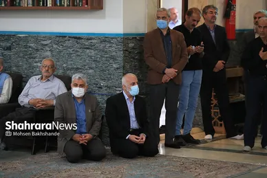 تشییع پیکر مرحوم «مهدی صباغی»