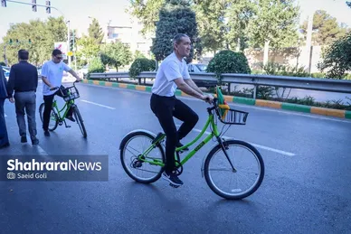 گزارش تصویری | روز جهانی دوچرخه‌سواری در مشهد