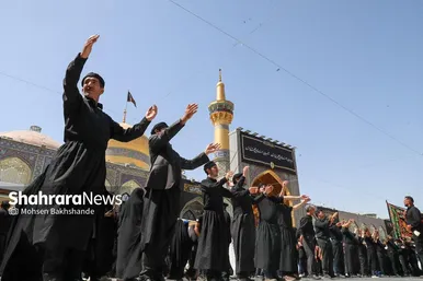 عزاداری روز ۲۸ صفر در حرم مطهر رضوی