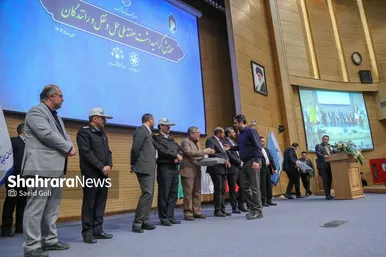 گزارش تصویری | همایش هفته حمل‌ونقل و رانندگان