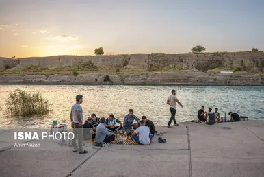 عکس‌هایی از شنا در علی کله دزفول - استان خوزستان