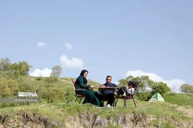 مراسم هزار دف در روستای پالنگان