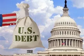 افزایش یک تریلیون دلاری بدهی دولت آمریکا در هر ۱۰۰ روز