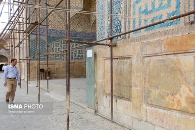 گزارش تصویری | آسیب‌های مساجد تاریخی اصفهان؛ ما هم مقصریم!
