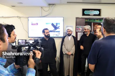 بازدید اعضای شورای اسلامی شهر مشهد از روزنامه شهرآرا