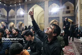 گزارش تصویری | مراسم احیا ویژه ناشنوایان در شب&zwnj; بیست یکم ماه مبارک رمضان
