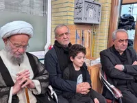 حضور رئیس جمهور در جمع عزاداران عاشورای حسینی در تبریز + فیلم