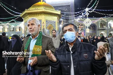 بازگشایی صحن انقلاب حرم مطهر رضوی در آستانه نیمه شعبان