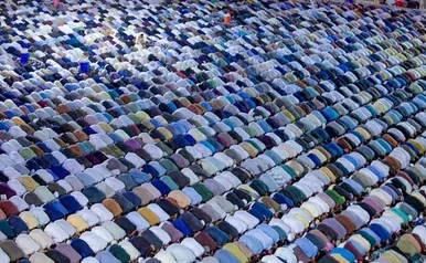 مسجد جامع هرات در ماه مبارک رمضان