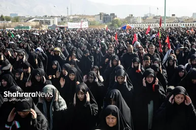 گزارش تصویری | عکس‌هایی از روز دوم وداع در مصلی بزرگ تهران (۱۴ تیرماه ۱۴۰۵)