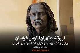 ویدئو| از زرتشتِ تهران تا توسِ خراسان |&nbsp;روایتی از خانه&zwnj;موزه مهدی اخوان&zwnj;ثالث شاعر شهیر مشهدی