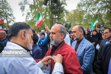 گزارش تصویری | تجمع سراسری کادر سلامت در محکومیت حملات غیرانسانی آمریکایی-صهیونی در بیمارستان امام رضا (ع) مشهد