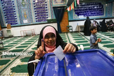عکس‌هایی از انتخابات ریاست جمهوری در مشهد - ۴