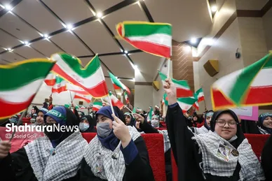 مراسم اختتامیه عهد کودکان دبستانی با حاج قاسم سلیمانی