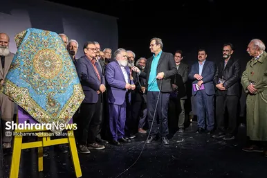 مراسم بزرگداشت استاد علی آزادنیا پیشکسوت تئاتر و سینما