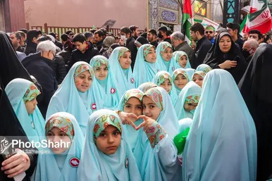 گزارش تصویری (۲) | راهپیمایی روز ۲۲ بهمن در مشهد