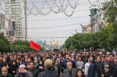 تشییع پیکر رئیس‌جمهور و شهدای خدمت در مشهد -3
