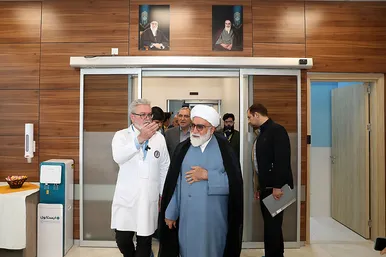 مراسم افتتاح مرکز درمان ناباروری بیمارستان رضوی