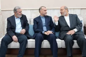 رهبران مقاومت فلسطین با امیرعبداللهیان دیدار کردند + عکس و جزئیات