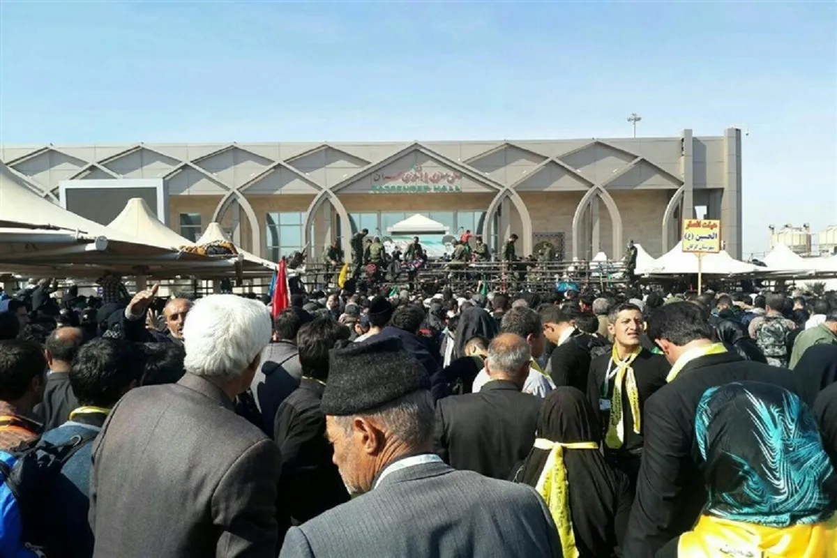 بیش از یک میلیون زائر اربعین از مرز مهران عبور کردند (۱۸ مرداد ۱۴۰۴) + فیلم