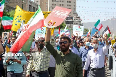 راهپیمایی روز جهانی قدس در مشهد