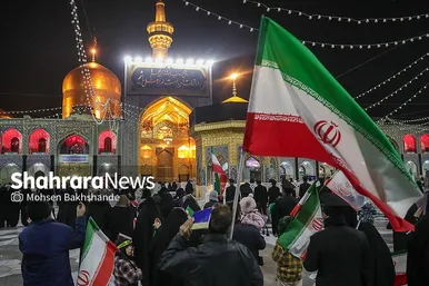 گزارش تصویری | مراسم احیای اولین شب قدر در حرم مطهر امام رضا (ع)