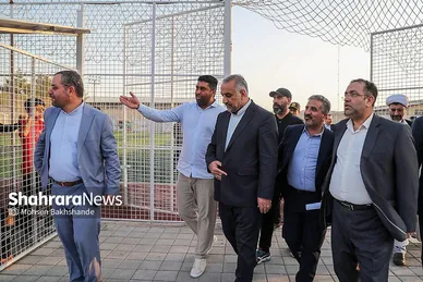 گزارش تصویری | افتتاح مجموعه ورزشی زندان مشهد با حضور رییس سازمان زندانهای کل کشور