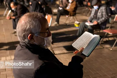 مراسم احیاء شب بیست و یک رمضان در میدان جانباز مشهد