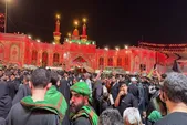 ویدئو | ازدحام شدید زائران در کربلا در آستانه اربعین حسینی