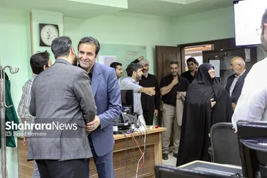 بازدید جمعی از مسئولین شهری مشهدمقدس از موسسه فرهنگی شهرآرا (۲) (۱۶ مرداد ۱۴۰۳)