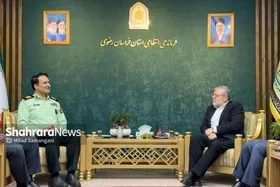 سردار نگهبان: امنیت مشهد را در بالاترین سطح حفظ می&zwnj;کنیم | پلیس با تمام ظرفیت در کنار شهرداری مشهد است