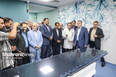 گزارش تصویری | افتتاح ۳۳ پروژه بهداشتی، درمانی، دانشجویی و فرهنگی با حضور وزیر بهداشت در خراسان رضوی