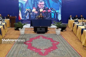 نشست خبری شهردار مشهد با اصحاب رسانه | قلندرشریف: هزینه اداره شهر مشهد در هر ماه یک همت است | پروژه&zwnj;&zwnj;های برزمین&zwnj;مانده را به اتمام می&zwnj;رسانیم + فیلم