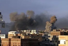 حمله هوایی آمریکا و انگلیس به ۲ نقطه در استان &laquo;الحدیده&raquo; یمن