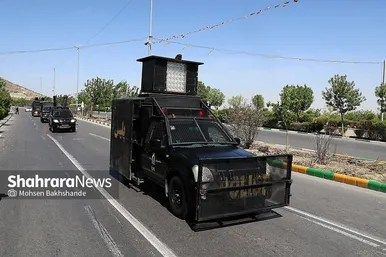 رژه گرامیداشت روز ارتش در مشهد