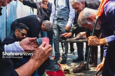 گزارش تصویری | مراسم جاماندگان اربعین حسینی در مشهد