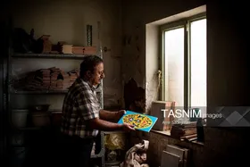 گزارش تصویری | کاشی هفت رنگ مکتب شیراز