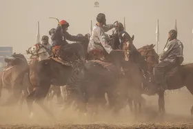 بزکشی بازی سنتی مردم افغانستان