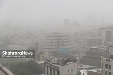 آلودگی شدید هوا در مشهد(۲۷ تیرماه ۱۴۰۲)