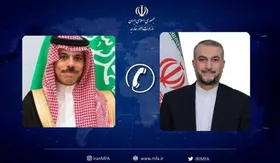 وزیر خارجه سعودی از امیرعبداللهیان برای تماشای فوتبال در عربستان دعوت کرد