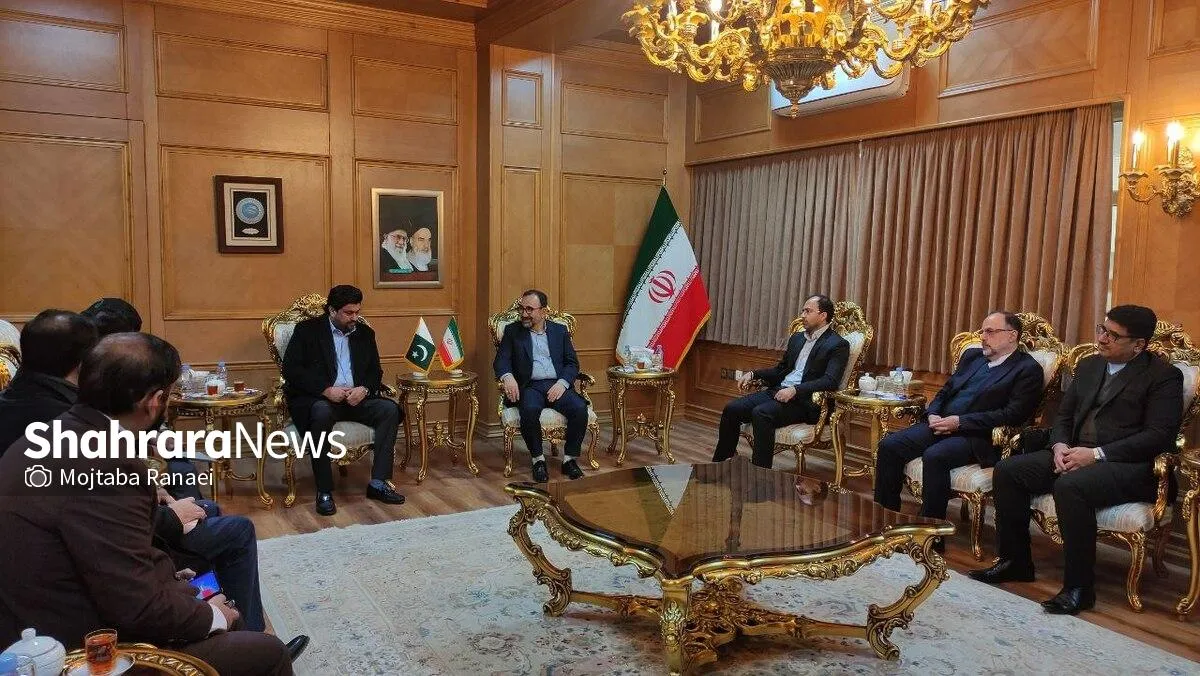 دیدار استاندار ایالت سند پاکستان با استاندار خراسان رضوی