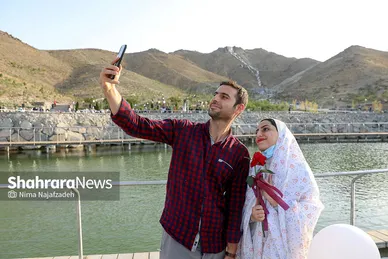 افتتاح پروژه کوهشار، بزرگترین آبشار مصنوعی ایران