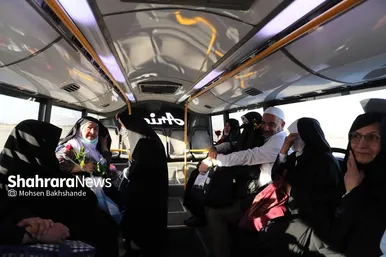 بازگشت اولین کاروان حجاج خراسانی