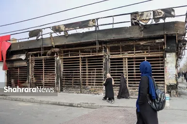 گزارش تصویری | تخریب اموال عمومی در مشهد (شنبه ۲۰ دی ۱۴۰۴)