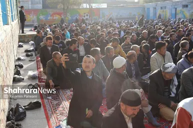 اقامه نماز عید سعید فطر در محله گلشهر (۲۲ فروردین ۱۴۰۳)